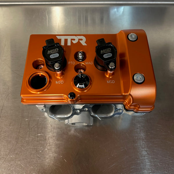 TPR016 - ORANGE Billet Valve Cover - Turbo R / Pro XP