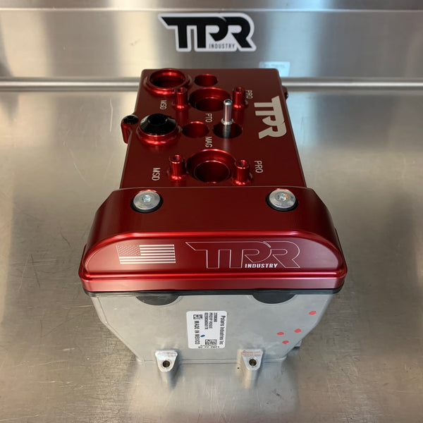 TPR016 - RED Billet Valve Cover - Turbo R / Pro XP