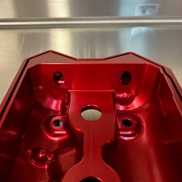 TPR110 - RED Billet Valve Cover - X3