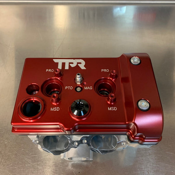 TPR010 - RED Billet Valve Cover - RZR