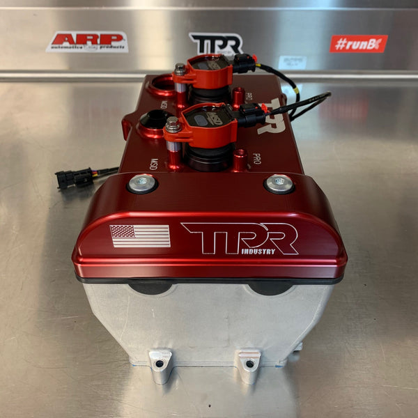 TPR010 - RED Billet Valve Cover - RZR