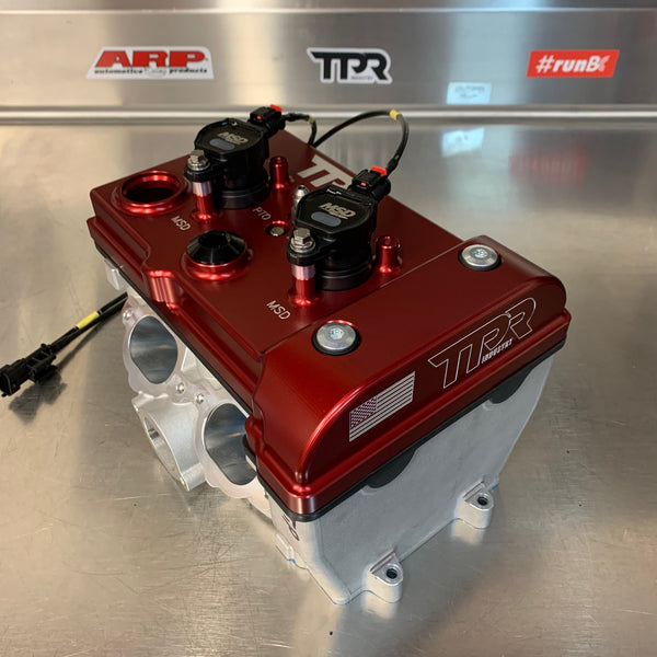 TPR010 - RED Billet Valve Cover - RZR