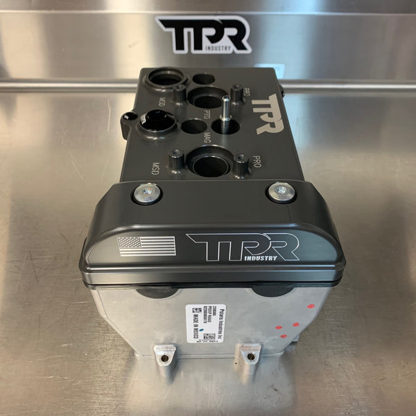 TPR016 - HARD CLEAR Billet Valve Cover - Turbo R / Pro XP