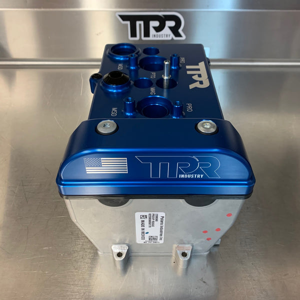 TPR016 - BLUE Billet Valve Cover - Turbo R / Pro XP