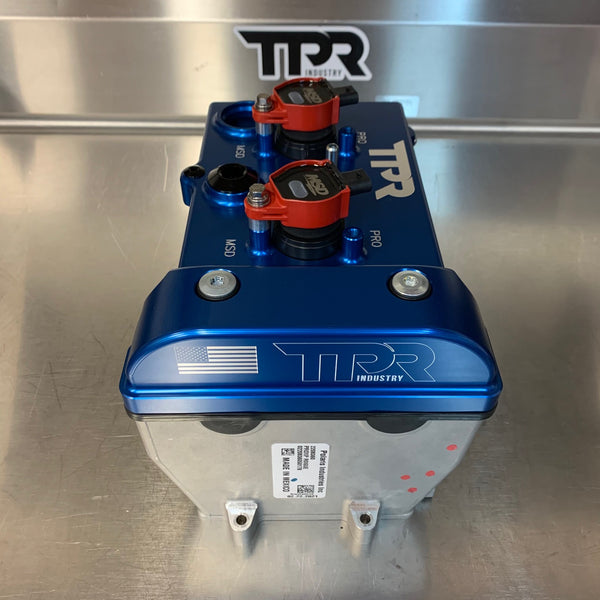 TPR016 - BLUE Billet Valve Cover - Turbo R / Pro XP