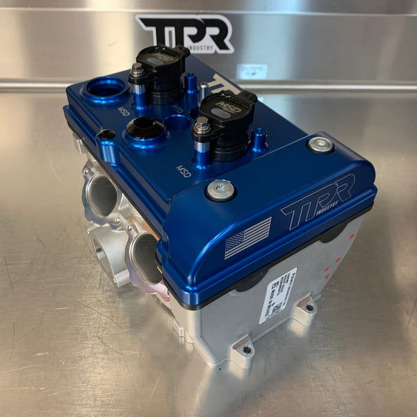 TPR016 - BLUE Billet Valve Cover - Turbo R / Pro XP