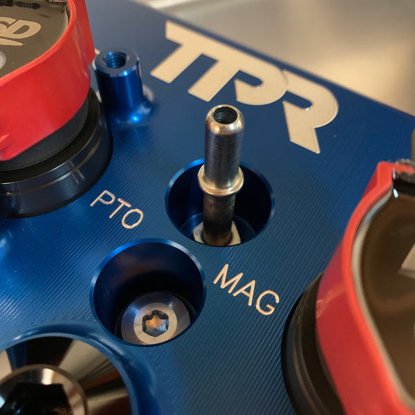 TPR016 - BLUE Billet Valve Cover - Turbo R / Pro XP