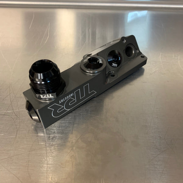 TPR003 - HARD CLEAR Billet Breather Block RZR